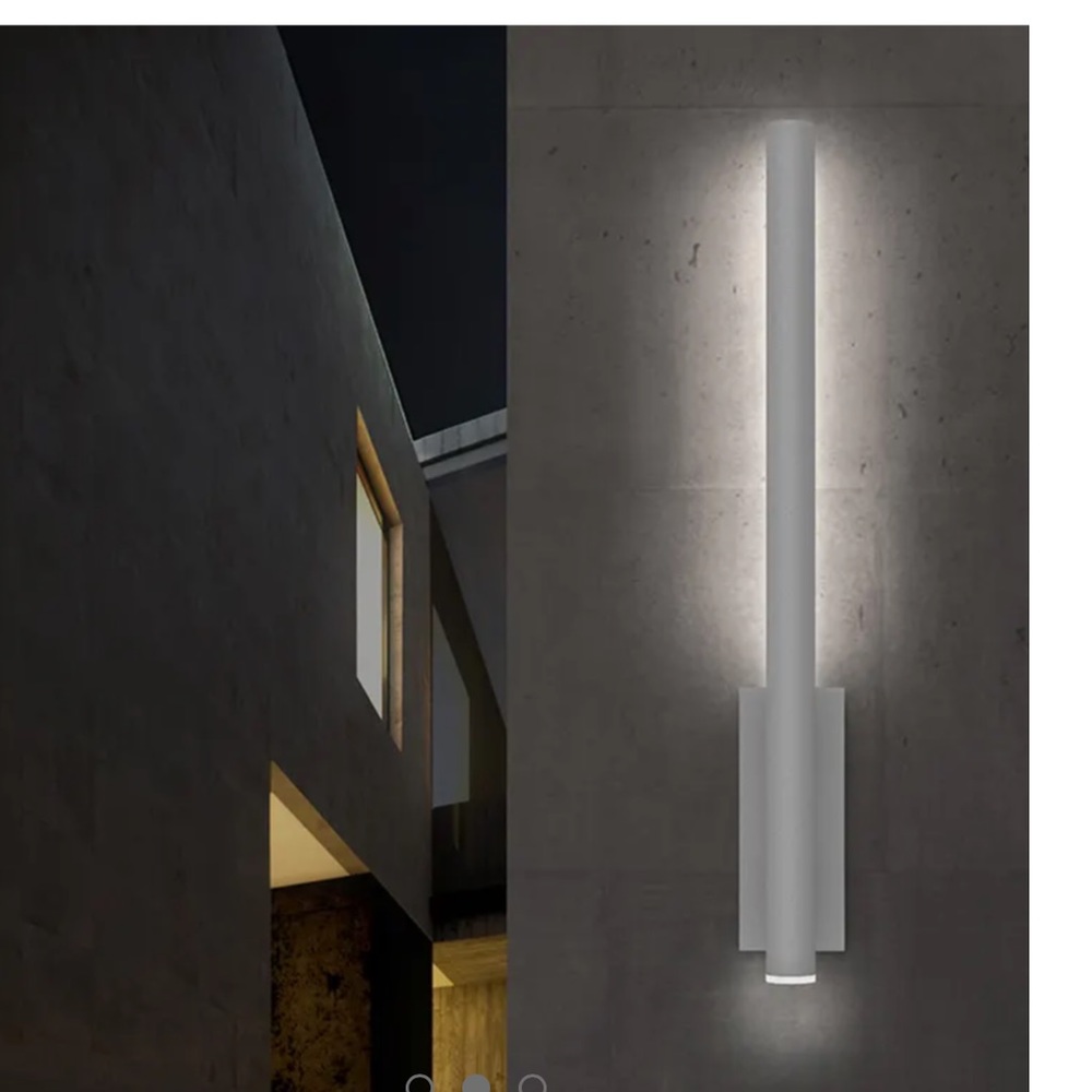 5 40” Outdoor Flue Led lights by Sonneman